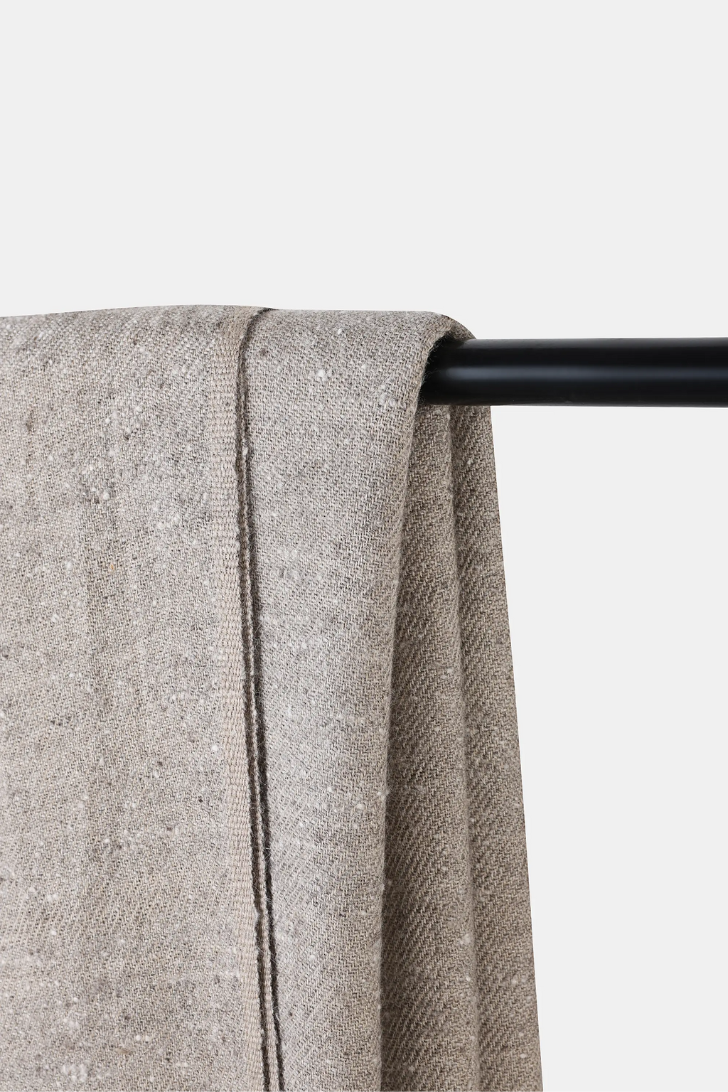 Woven Nomad Yak Wool Throw with subtle textured weave