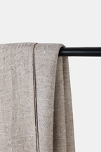 Woven Nomad Yak Wool Throw with subtle textured weave